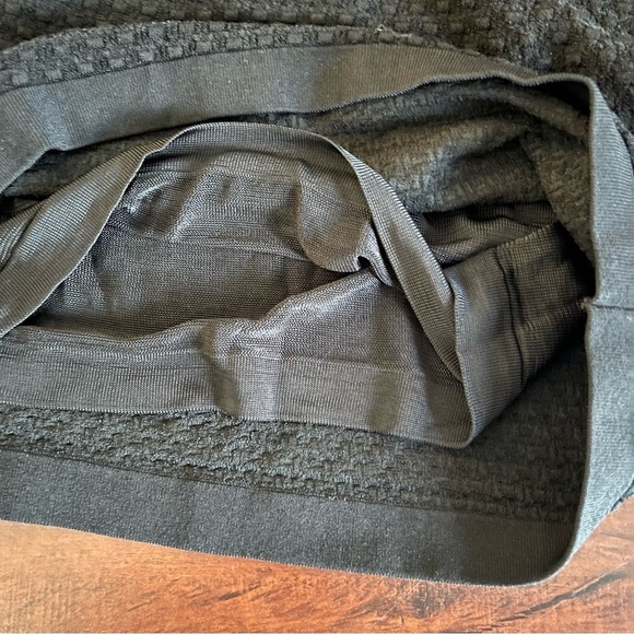 RAG & BONE Bodycon Stretch Dress Black Sheer Mesh Back Mini Sleeveless Small - Picture 10 of 14